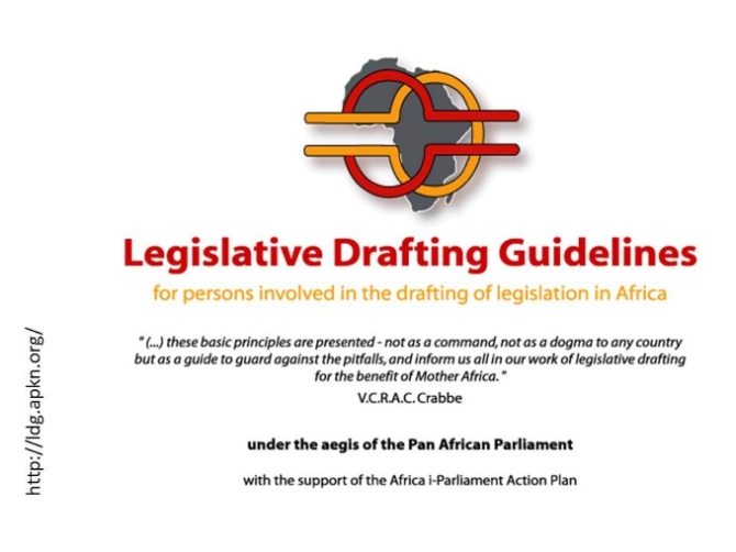 Fig. 14 The Legislative Drafting Guidelines supporting Akoma Ntoso